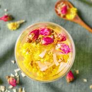说明: 菊花玫瑰茶